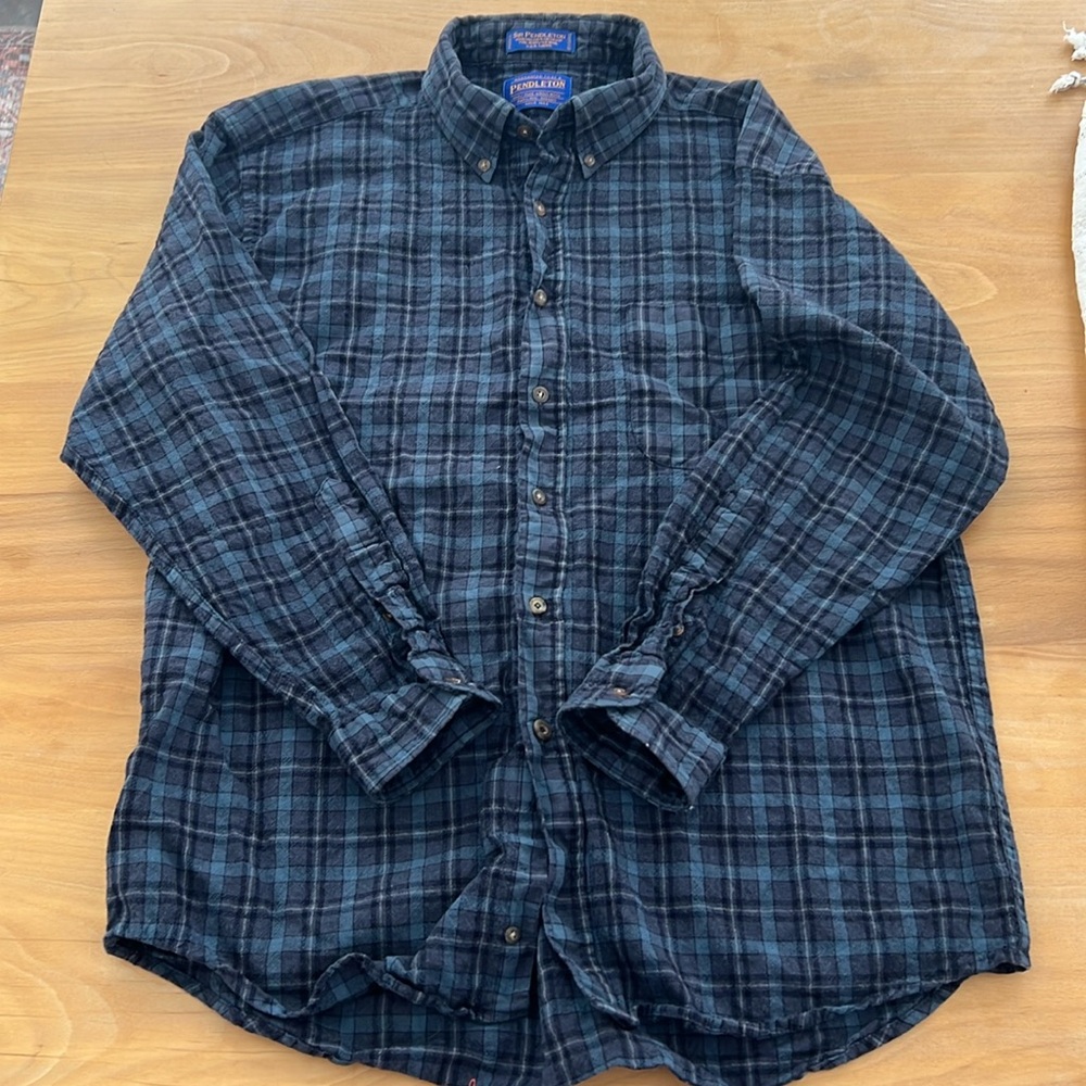 Sir Pendleton 100% wool shirt